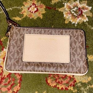 Michael Kors Double Zip Wristlet